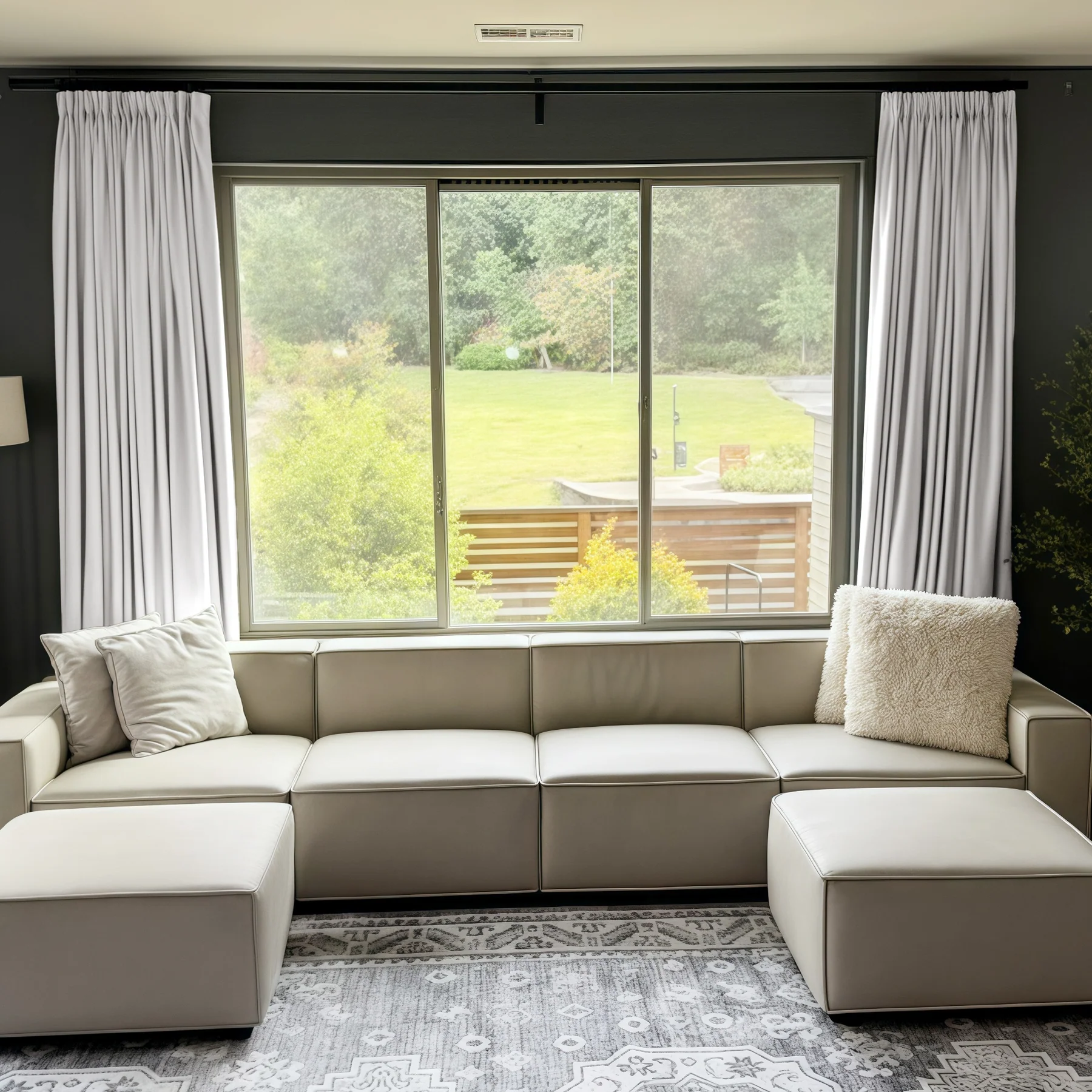 Neutral Curtains Annie Blackout