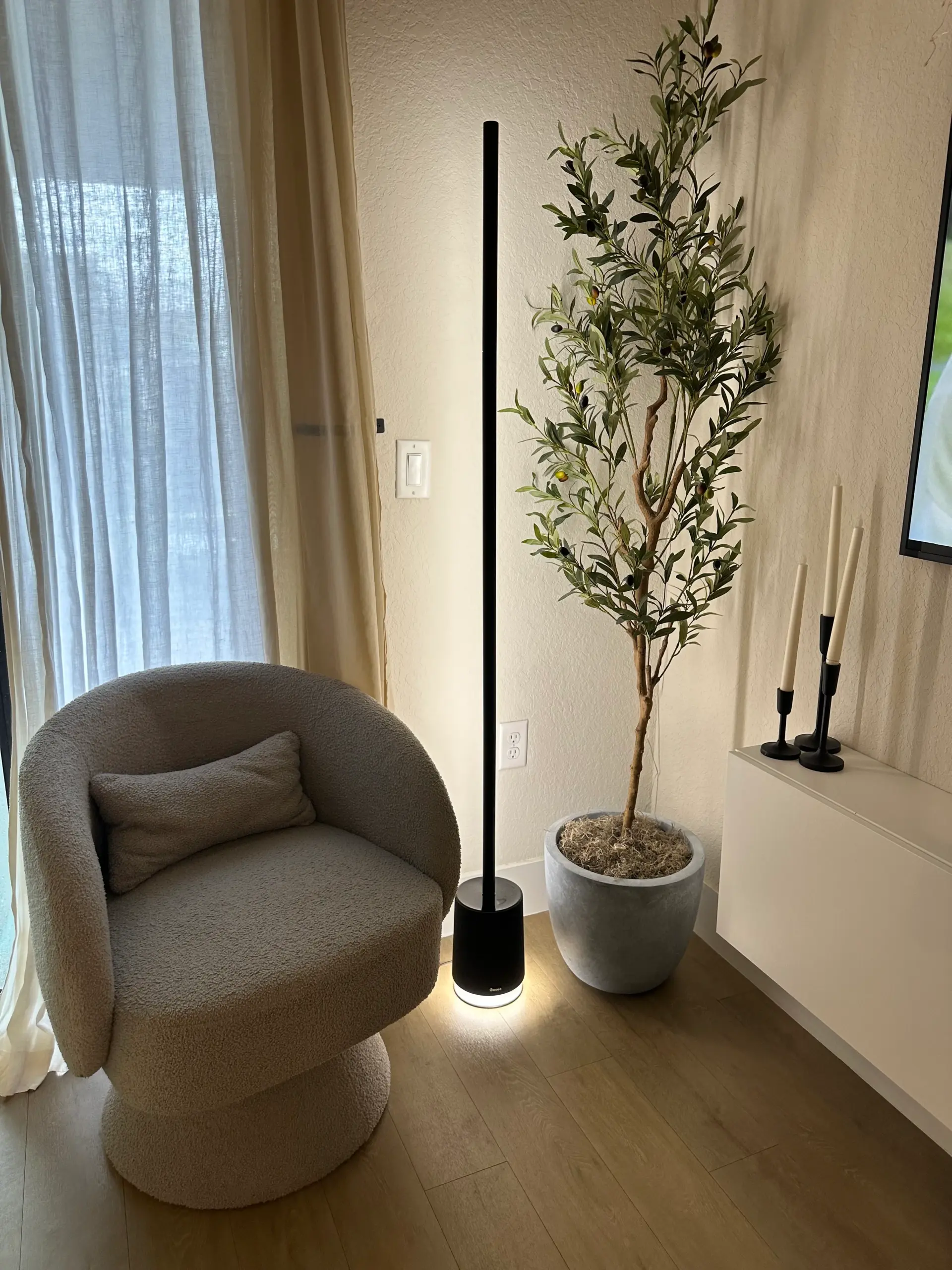 Govee smart lighting warm evening glow